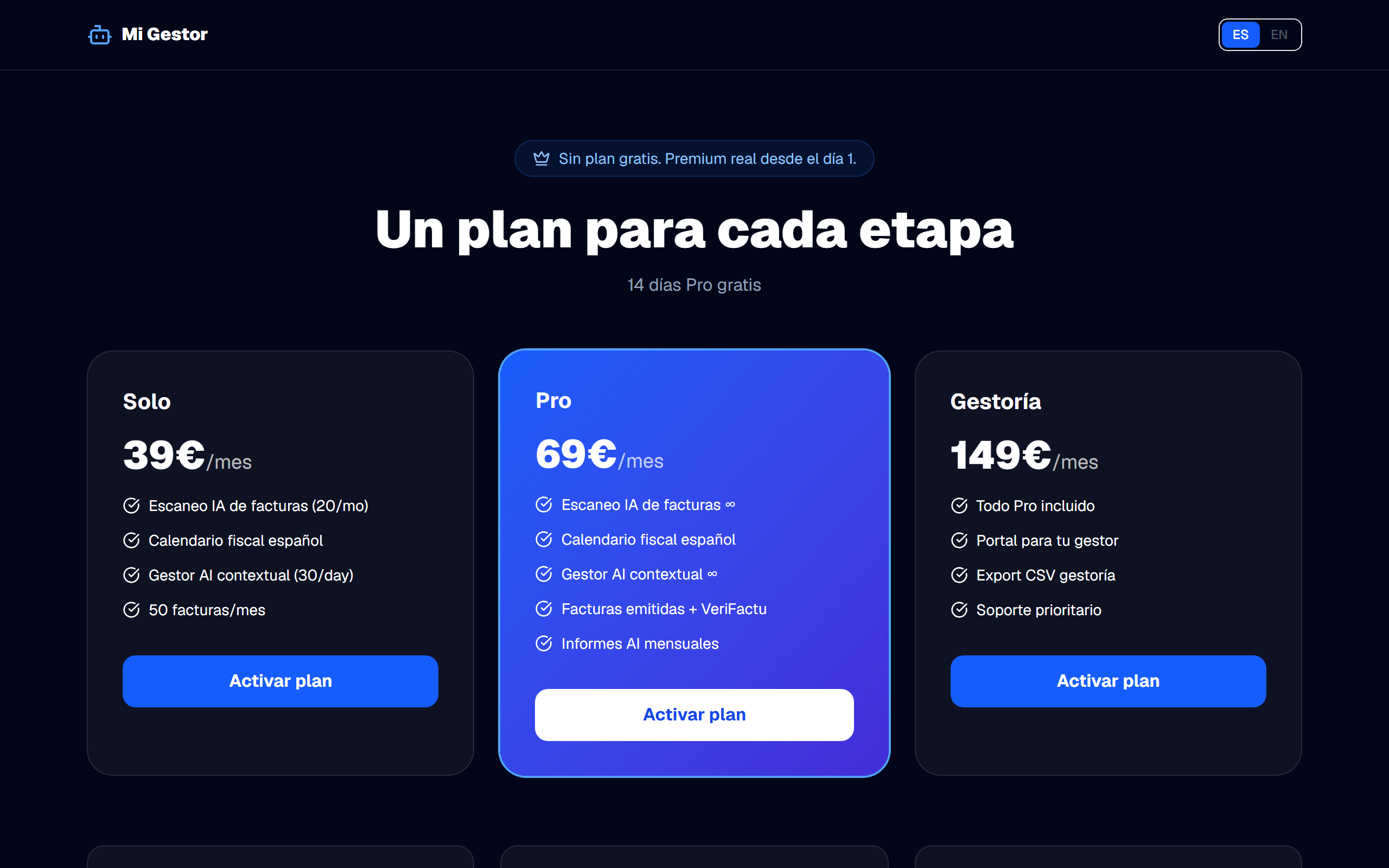 Activa Pro (7 días)